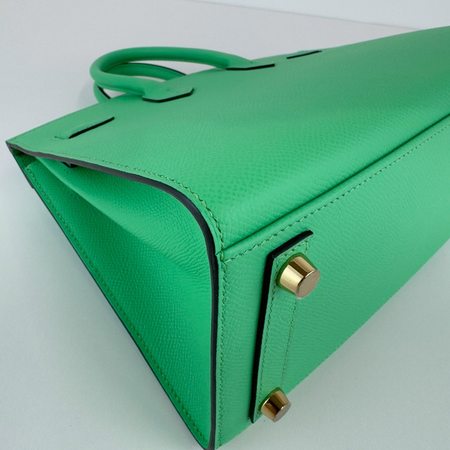 Birkin25 sellier バーキン25 セリエ Vert comic ヴェールコミック GHW ゴールド金具 W刻 Epsom エプソン