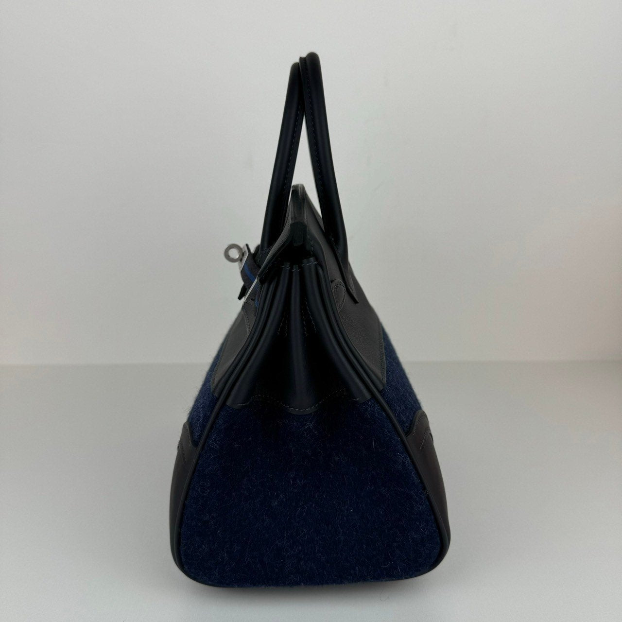 Birkin25 Go Team バーキン25 ゴーチーム Caban/Blue nuit/Black キャバン/ブルーニュイ/ブラック Swift スイフト PHW シルバー金具 Stamp-W W刻印