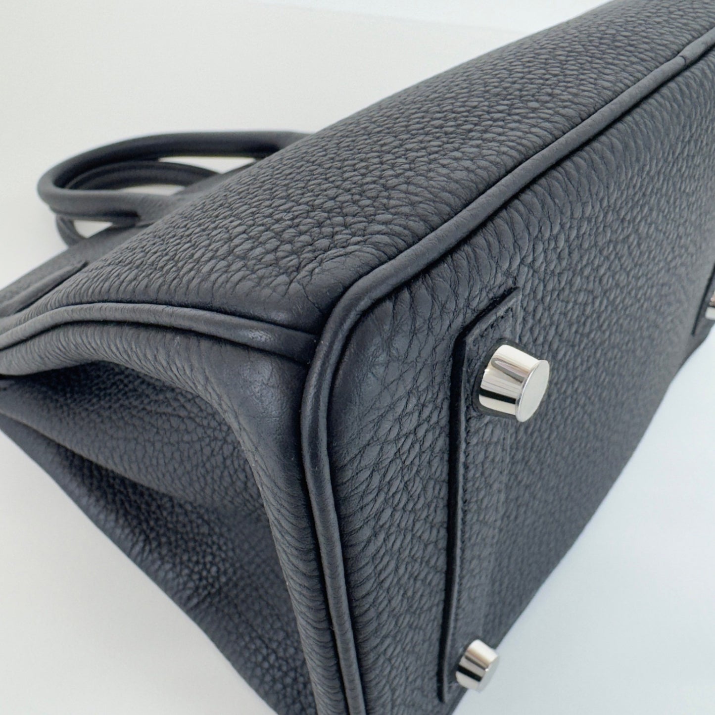 Birkin25 バーキン25 Black ブラック PHW シルバー金具 Togo トゴ Stamp-W W刻印