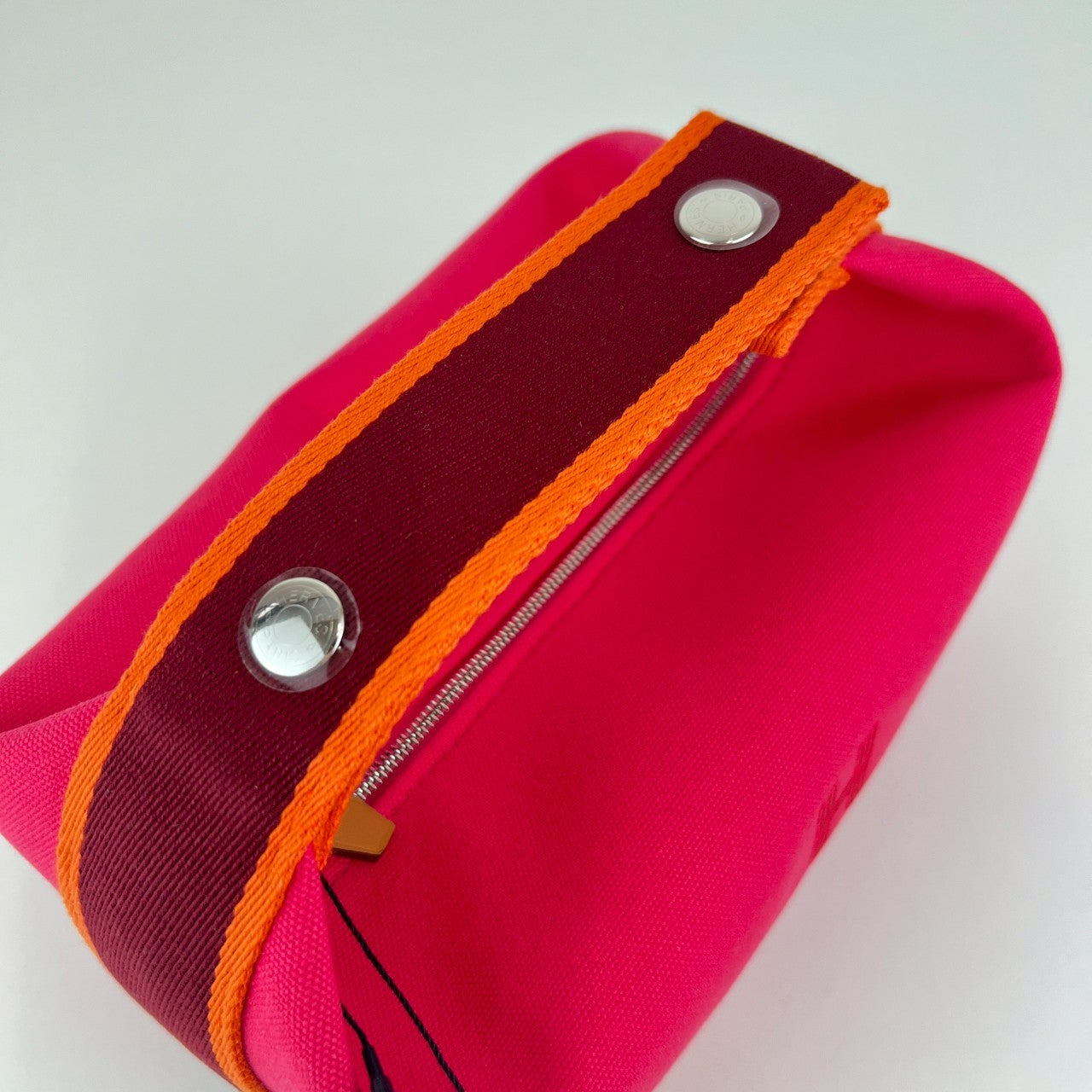 Hermès エルメス TROUSSE DE TOILETTE BRIDE A BRAC PM ポーチ ブリッド・ア・ブラック PM 綿100%