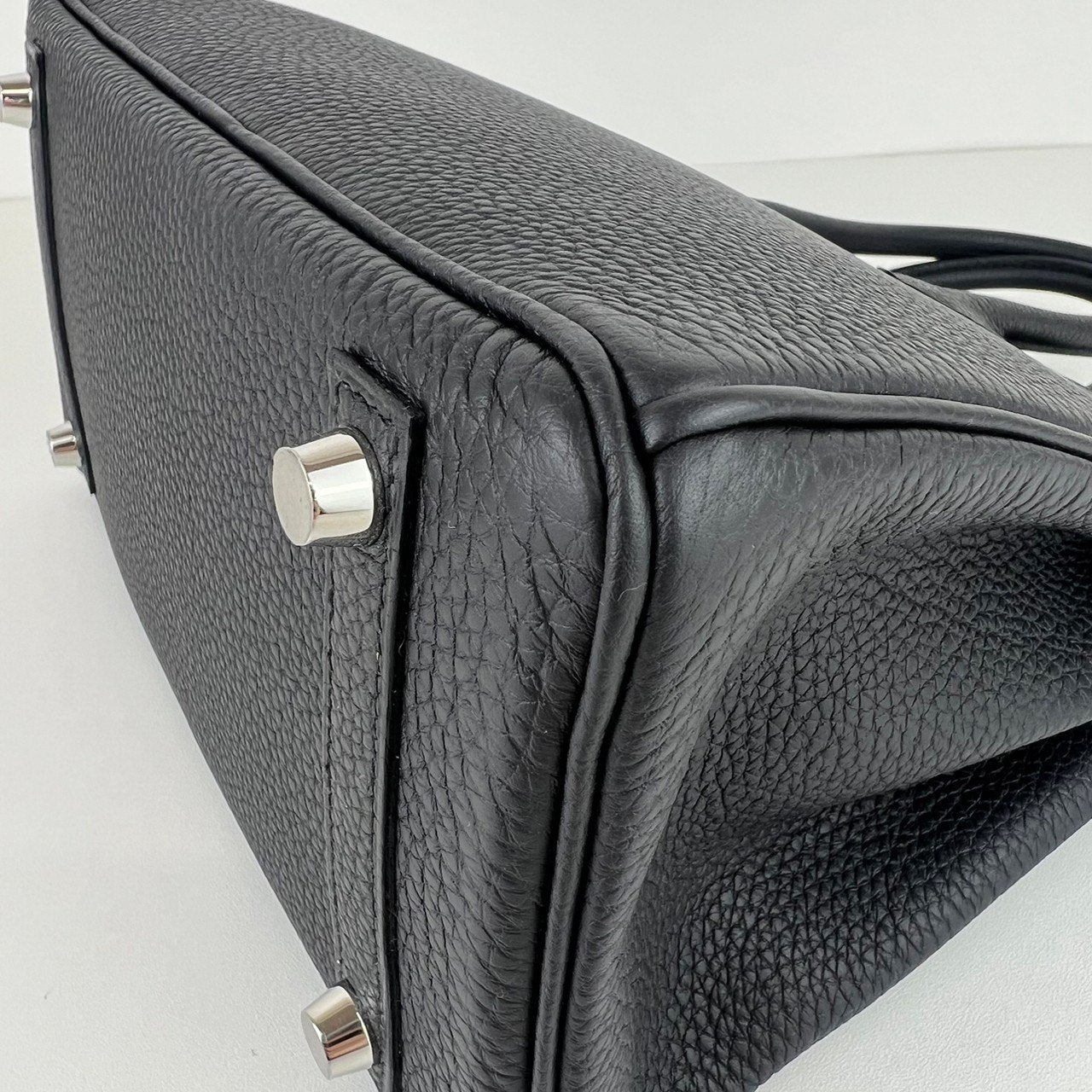 Birkin25 バーキン25 Black ブラック Togo トゴ PHW シルバー金具 Stamp-W W刻印