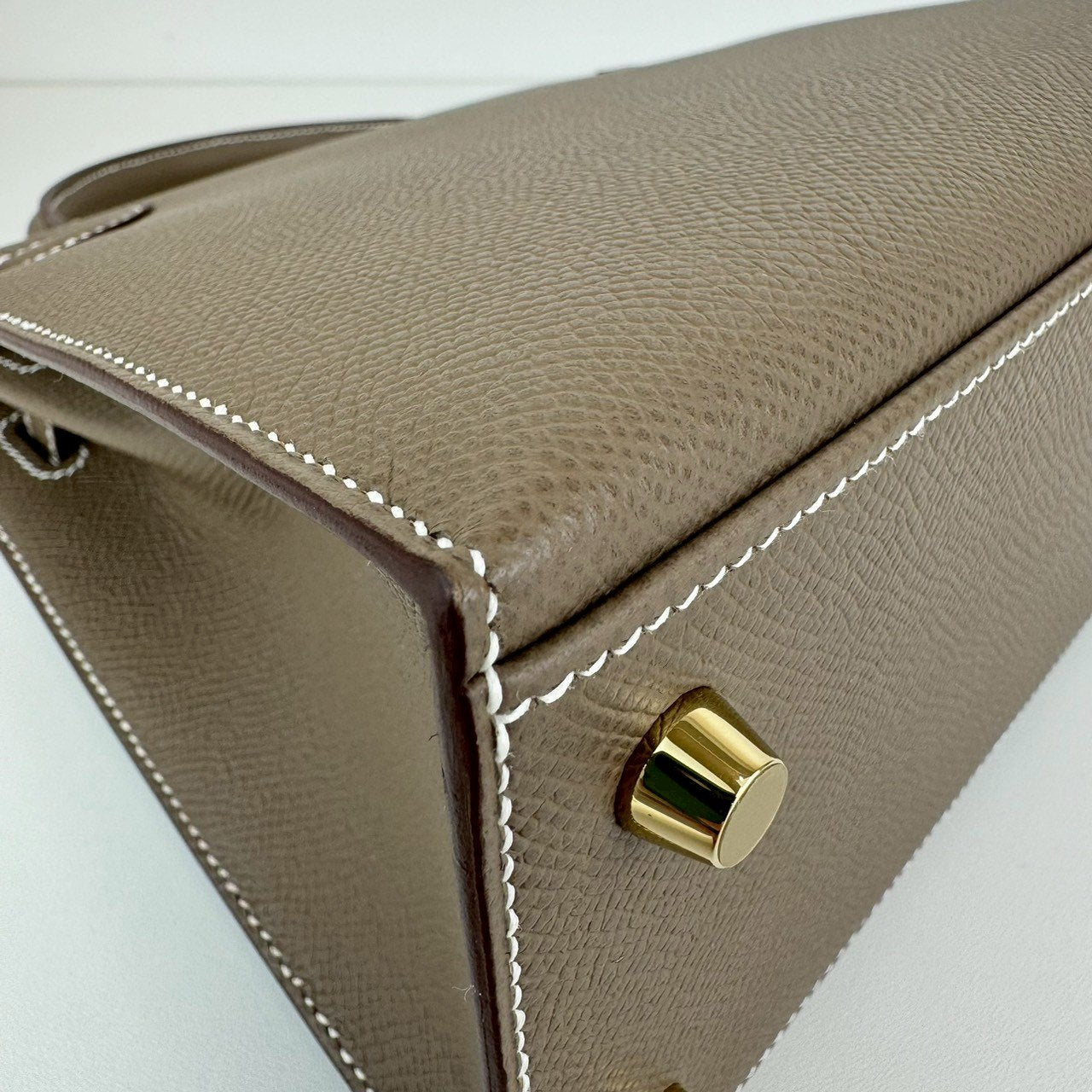 Kelly25 ケリー25 Etoupe エトープ GHW ゴールド金具 Epsom エプソン Stamp-W W刻印