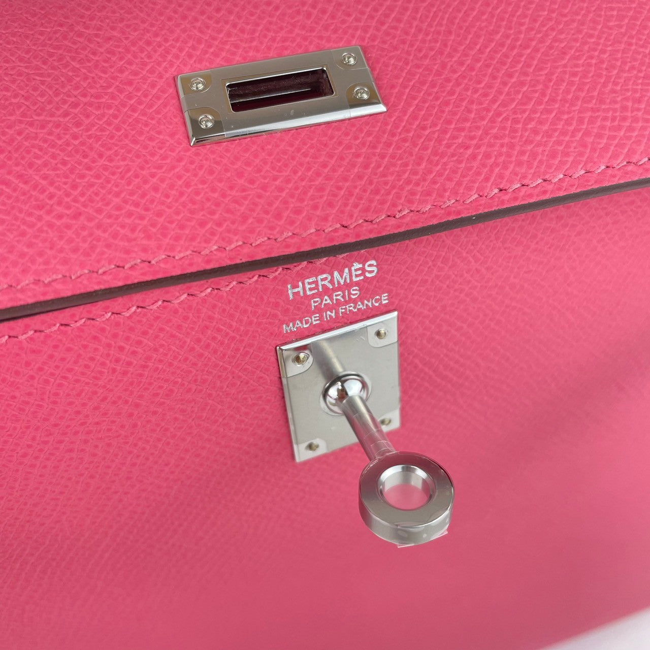 Kelly25 ケリー25 Rose azalee ローズアザレ Epsom エプソン PHW シルバー金具 2WAYバック ハンドバック ショルダーバック