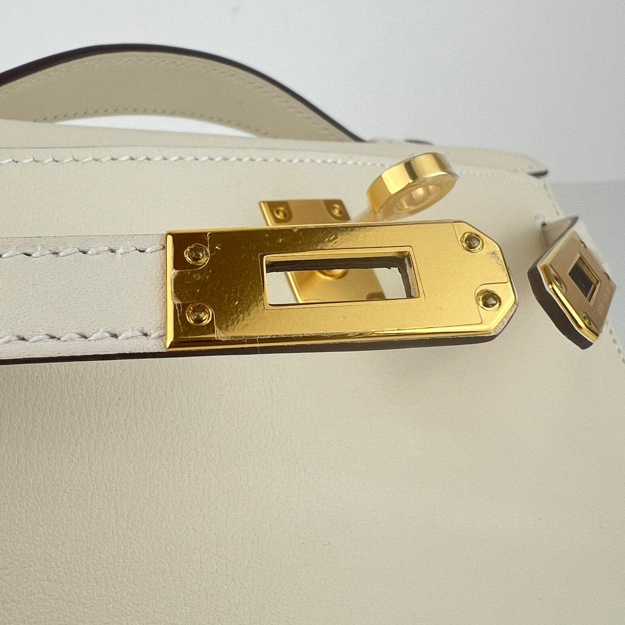Pochette kelly ポシェットケリー Nata ナタ GHW ゴールド金具 W刻 Swift スイフト