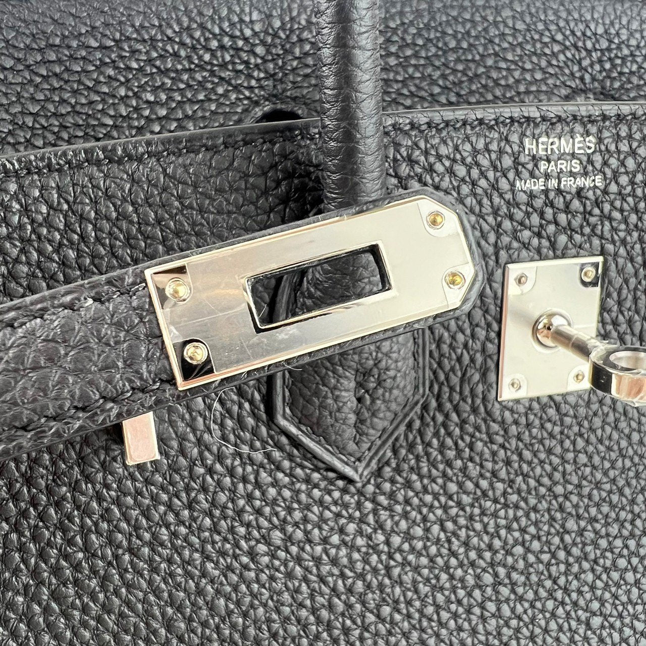 Birkin25 バーキン25 Black ブラック PHW シルバー金具 W刻印 Togo トゴ