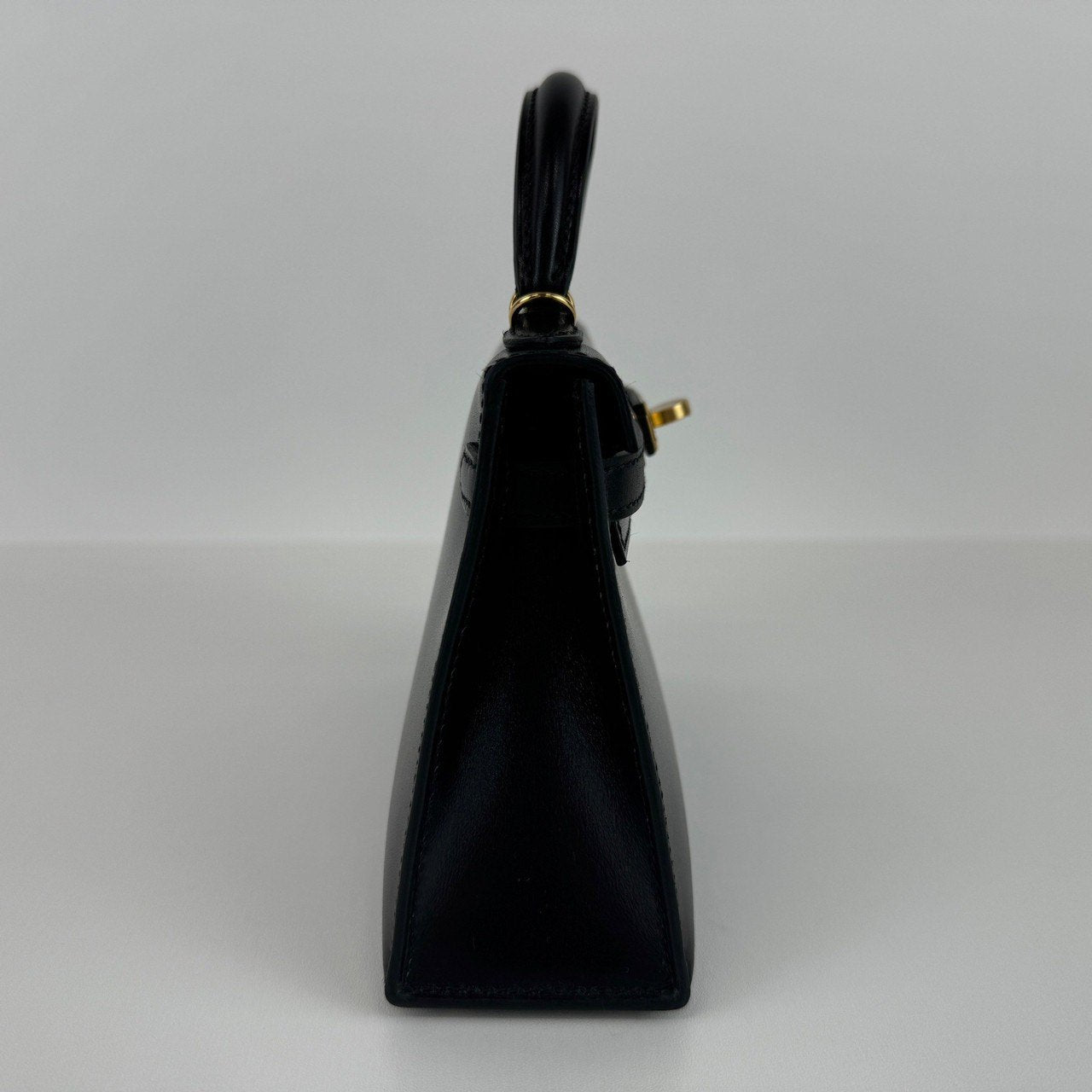 Mini kelly ミニケリー Black ブラック GHW ゴールド金具 Box ボックス Stamp-B B刻印