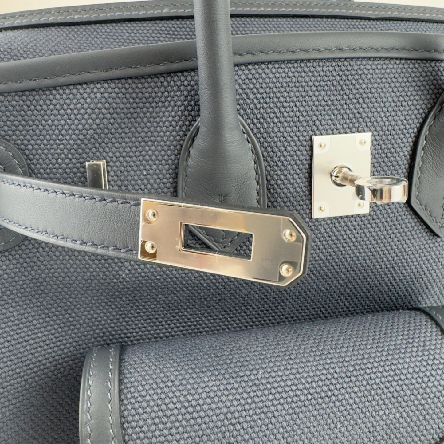 Birkin25 cargo バーキン25 カーゴ Gris misty グリミスティ Toile gieland/Swift トワルゴエラン/スイフト PHW シルバー金具 Stamp-W W刻印