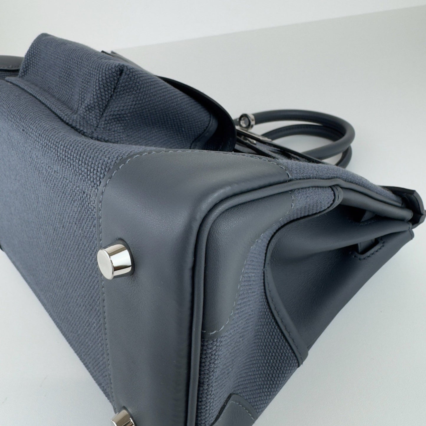 Birkin25 cargo バーキン25 カーゴ Gris misty グリミスティ Toile gieland/Swift トワルゴエラン/スイフト PHW シルバー金具 Stamp-W W刻印