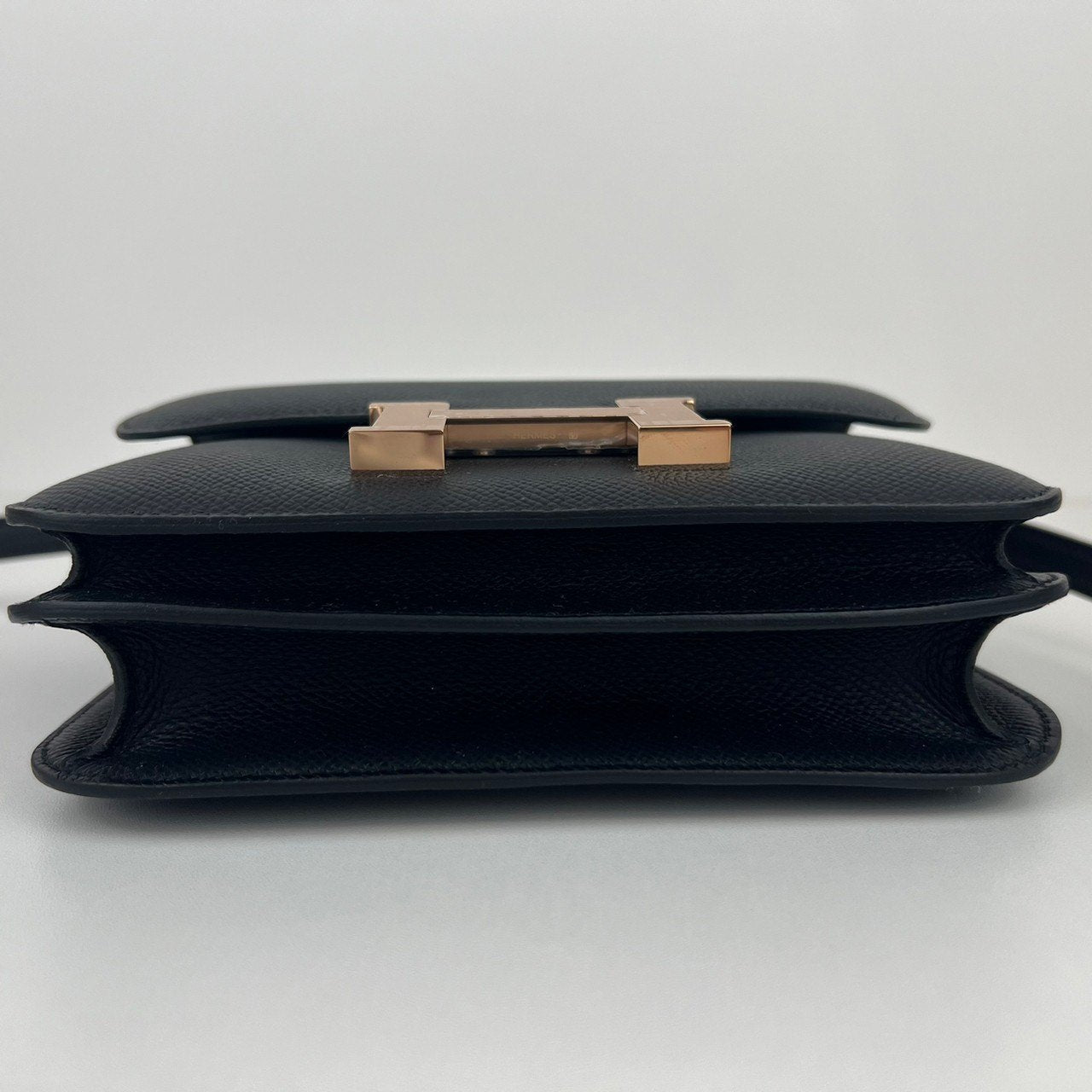 Constance mini コンスタンスミニ Black ブラック RGHW ローズゴールド金具 Epsom エプソン Stamp-W W刻印