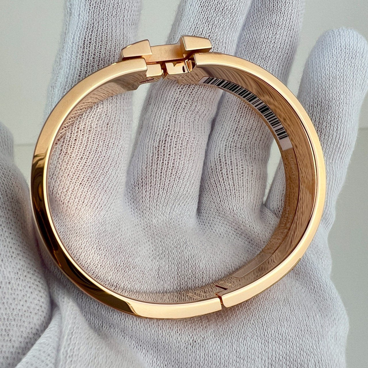 Clic H Bracelet クリックH ブレスレット Rose gold plated ローズゴールドプレーテッド Marron grace マロングラッセ