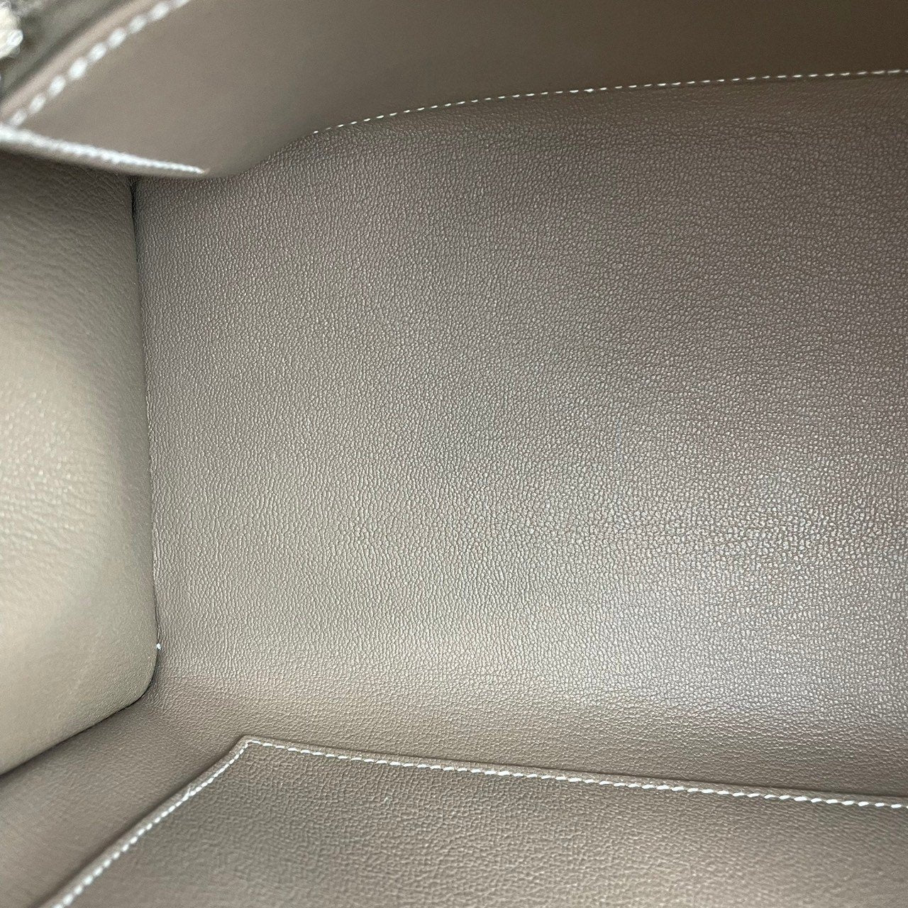 新品 HERMES エルメス Birkin25 バーキン25セリエ Etoupe エトープ PHW シルバー金具 Epsom エプソン W刻印