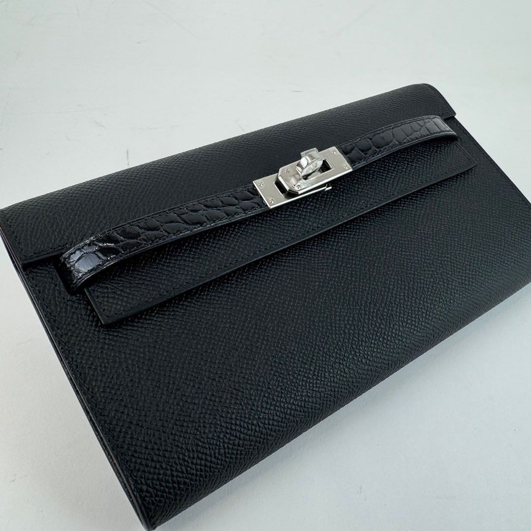 kelly to go Touch ケリートゥーゴータッチ Black ブラック PHW シルバー金具 B刻