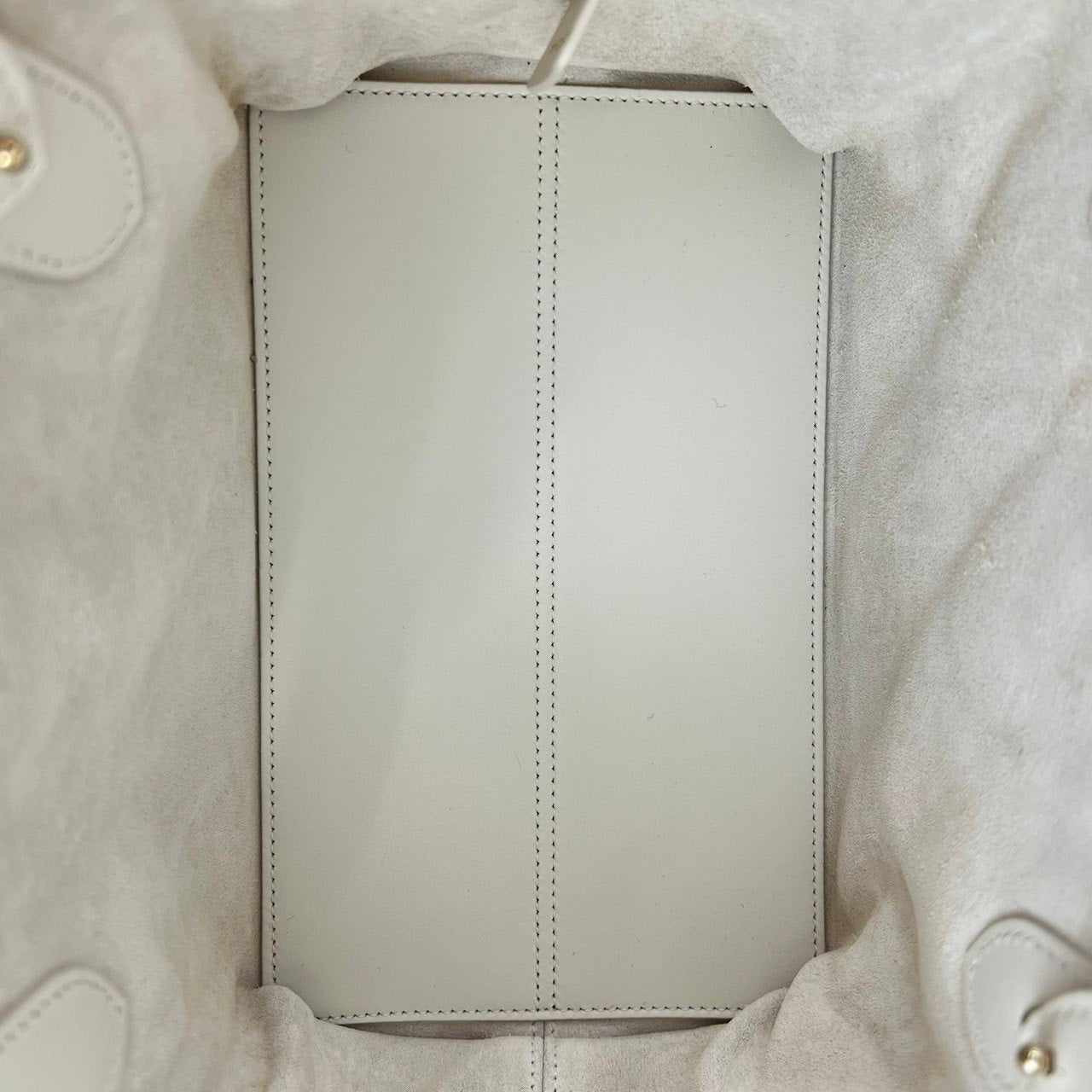 Toujours バッグ スモール White ホワイト GHW ゴールド金具 Calf
