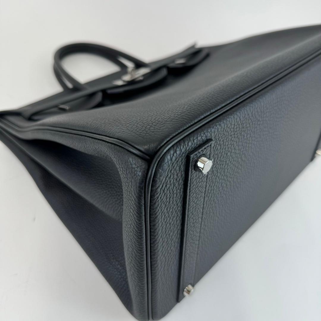 Birkin40 バーキン40 Black ブラック Togo トゴ PHW シルバー金具 Z刻