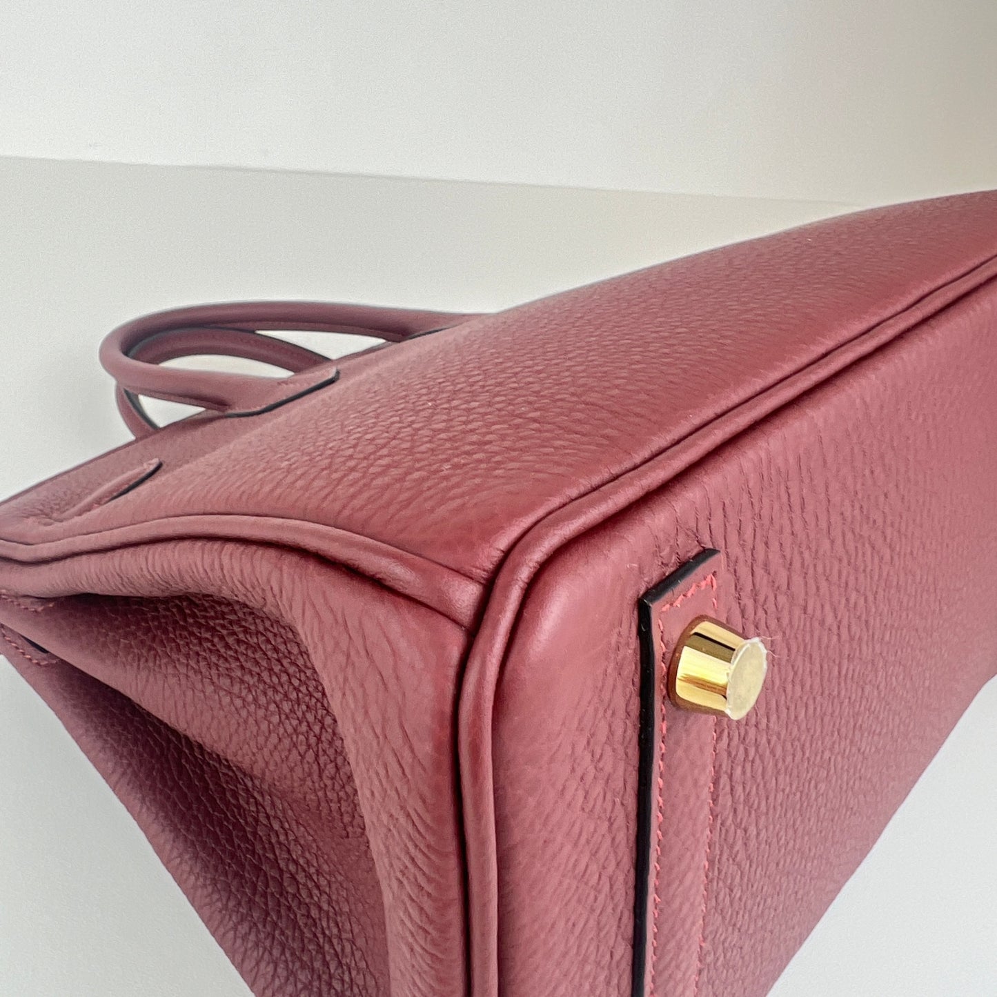 Birkin25 バーキン25 Rouge H ルージュアッシュ Togo トゴ GHW ゴールド金 Stamp-W W刻印