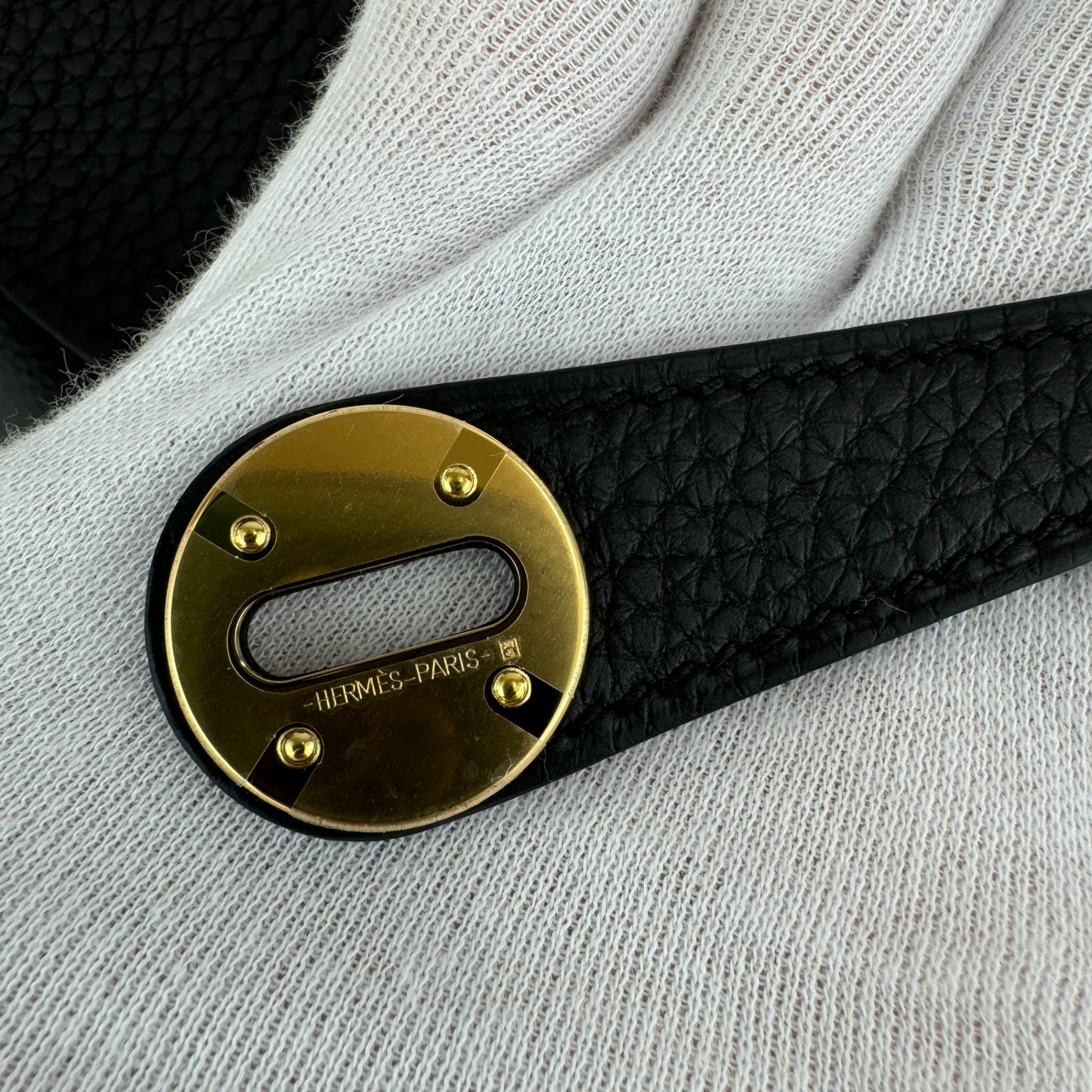 Lindy26 リンディ26 Stamp-K K刻 Black ブラック GHW ゴールド金具 Clemence クレマンス