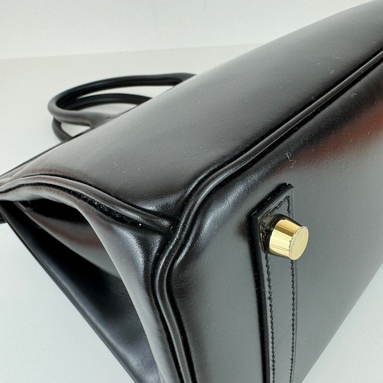 Birkin30 バーキン30 Black ブラック Boxcalf ボックスカーフ GHW ゴールド金具 Stamp-W W刻印