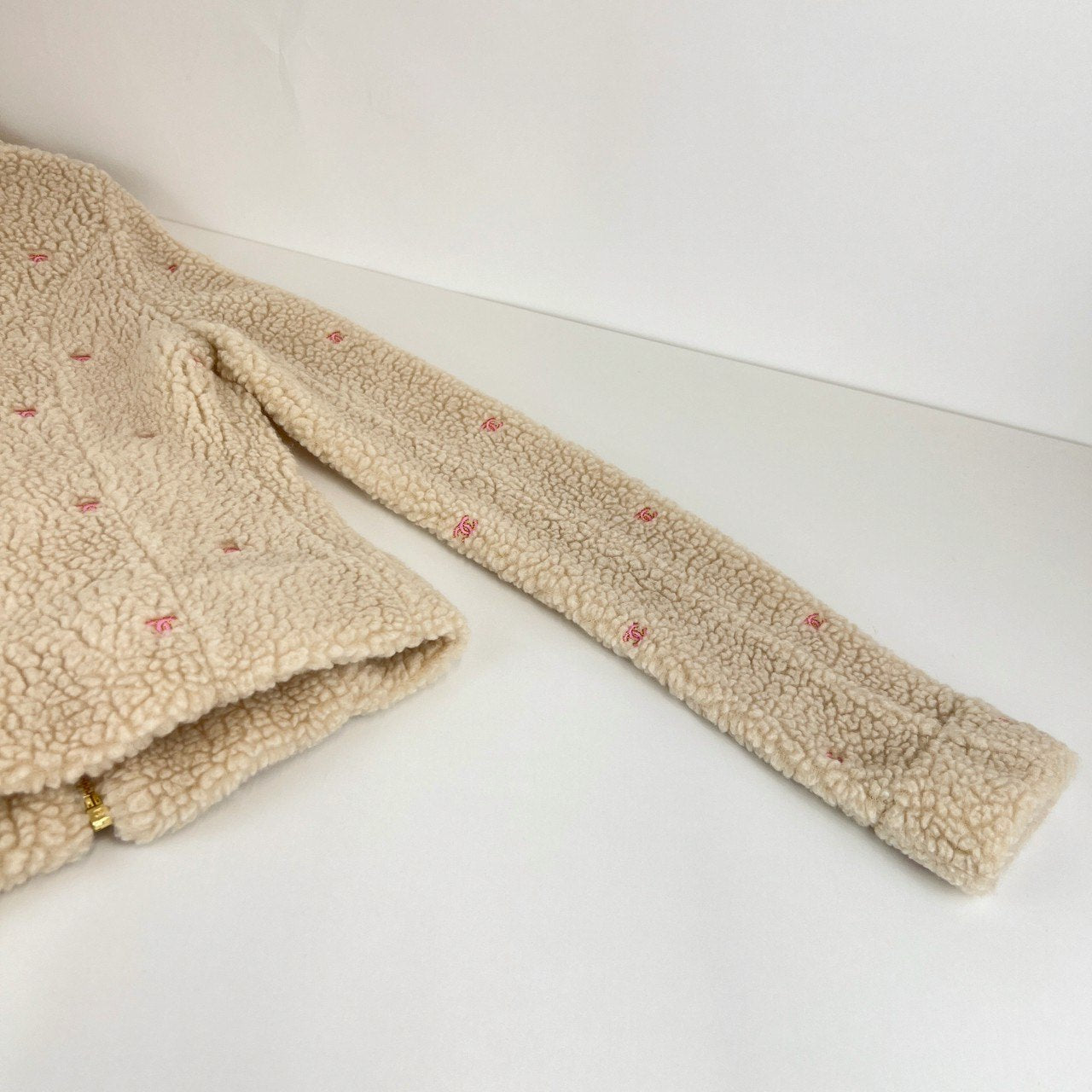 ボアジャケット P76525K10965 Beige ベージュ サイズ34