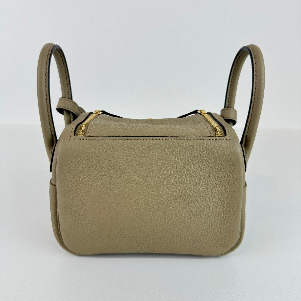 Lindy mini リンディミニ Beige Marfa ベージュマルファ GHW ゴールド金具 Clemence クレマンス W刻