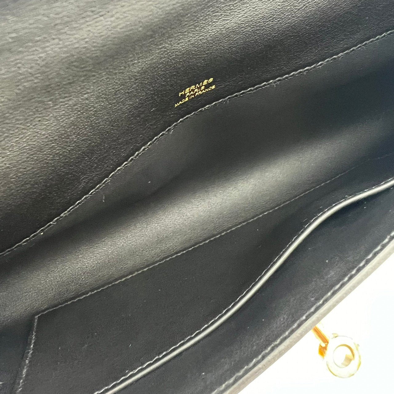 Kelly cut ケリーカット Black ブラック RGHW ローズゴールド金具 Swift スウィフト Stamp-Z Z刻印
