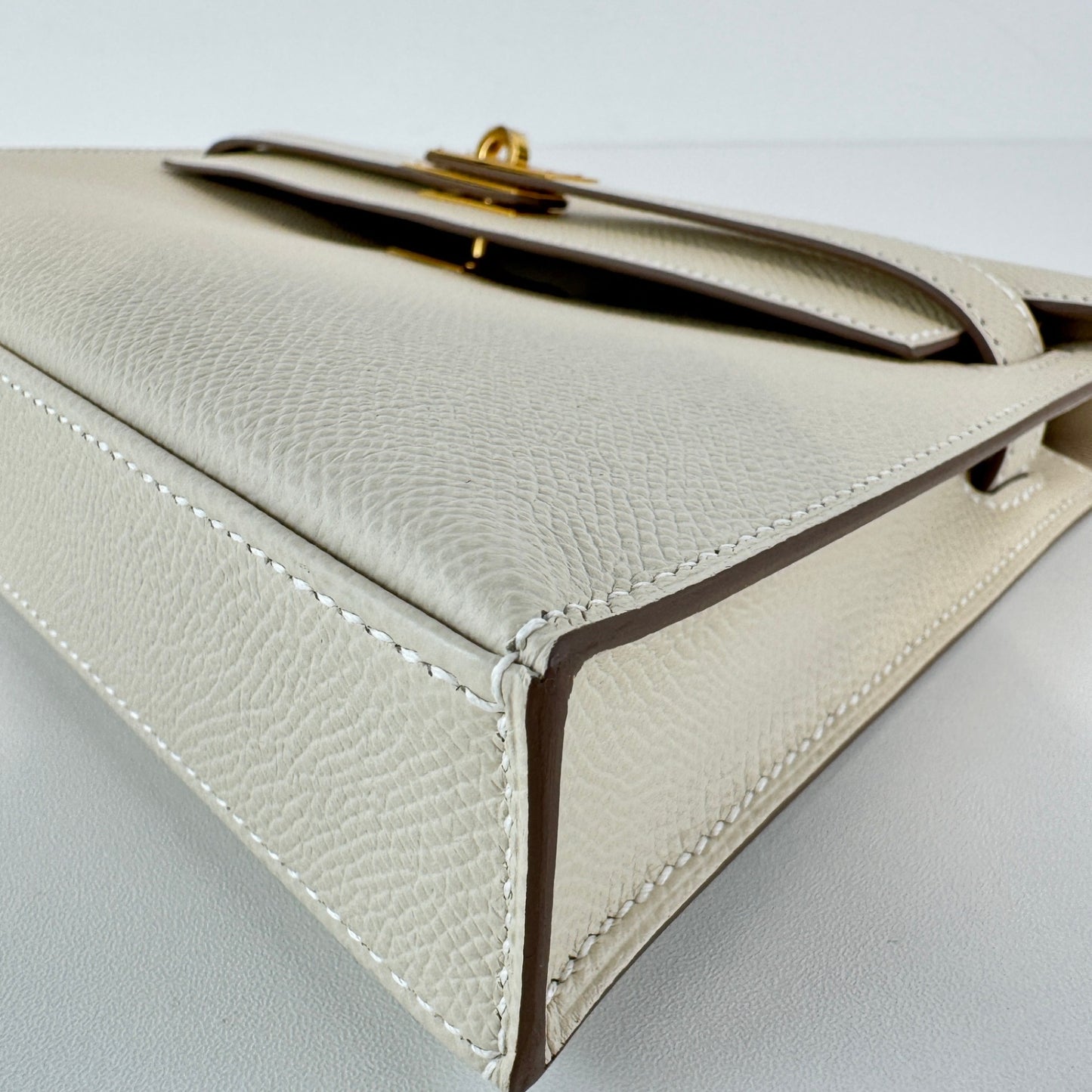 Kelly elan Craie クレ Epsom エプソン GHW ゴールド金具 Stamp-W W刻印