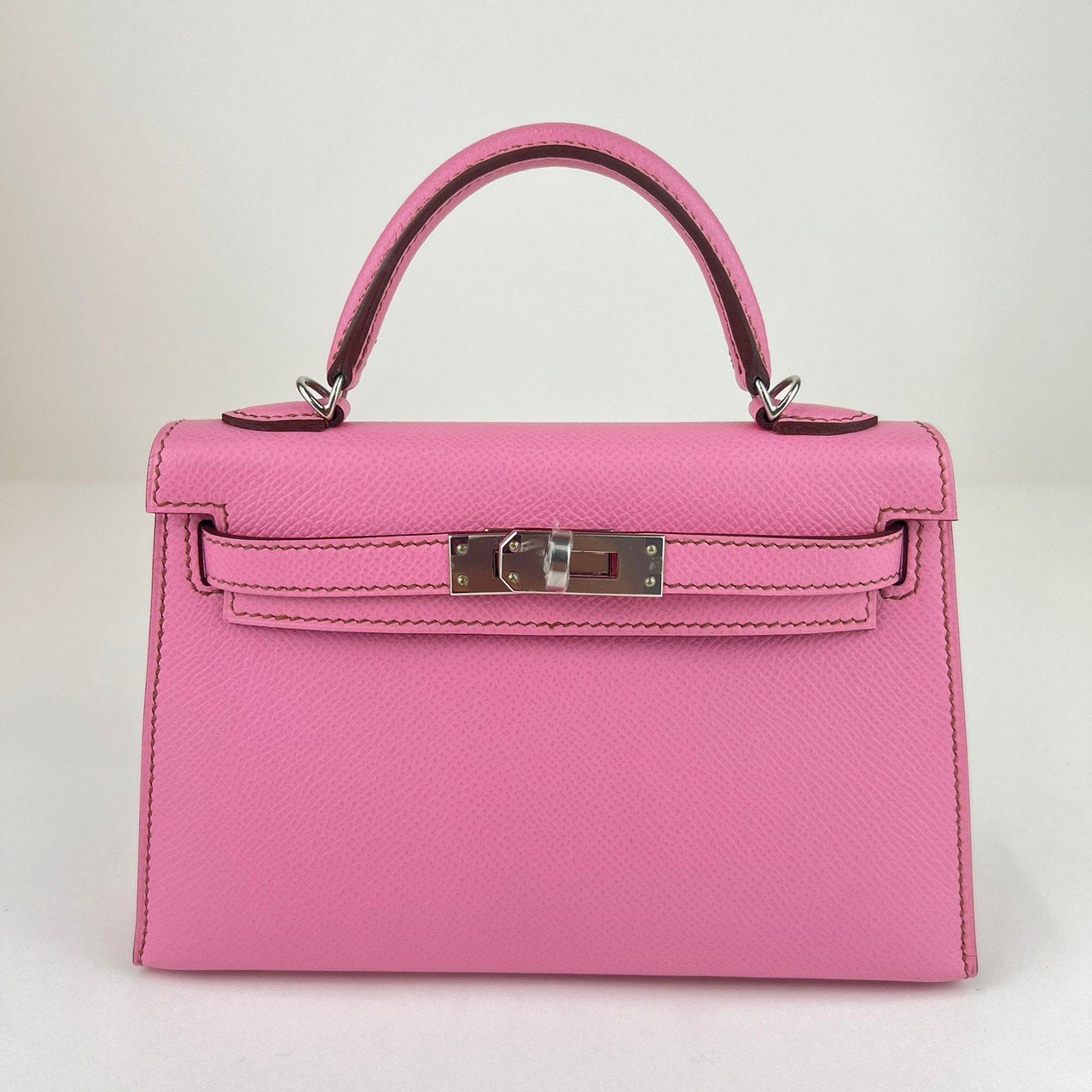 Mini kelly ミニケリー Bubblegum バブルガム PHW シルバー金具 Epsom エプソン Z刻