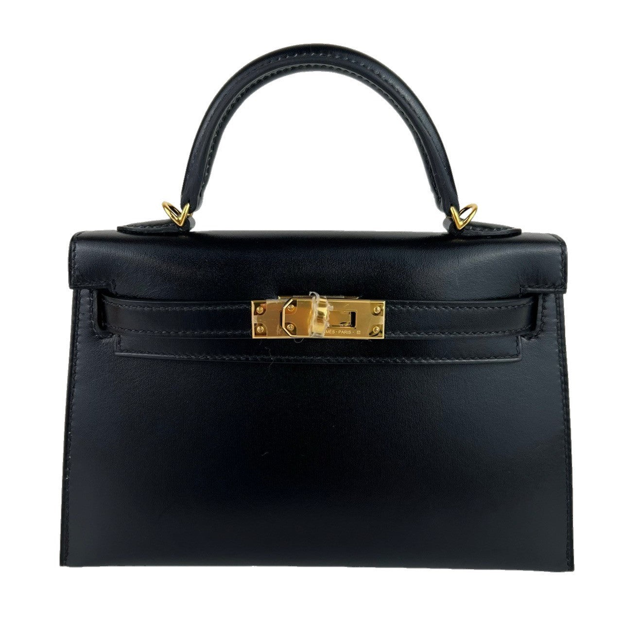 Mini kelly ミニケリー Black ブラック GHW ゴールド金具 Box calf ボックスカーフ Stamp-W W刻印 ショルダーバッグ レディースバッグ