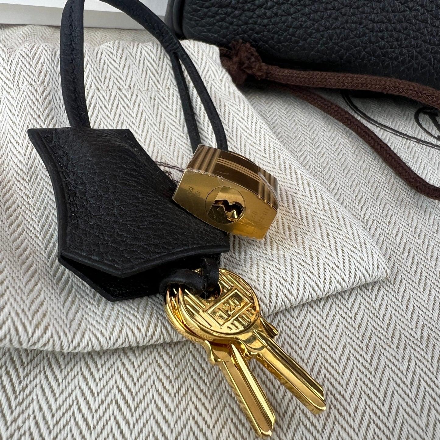Birkin25 バーキン25 Black ブラック GHW ゴールド金具 Stamp-K K刻