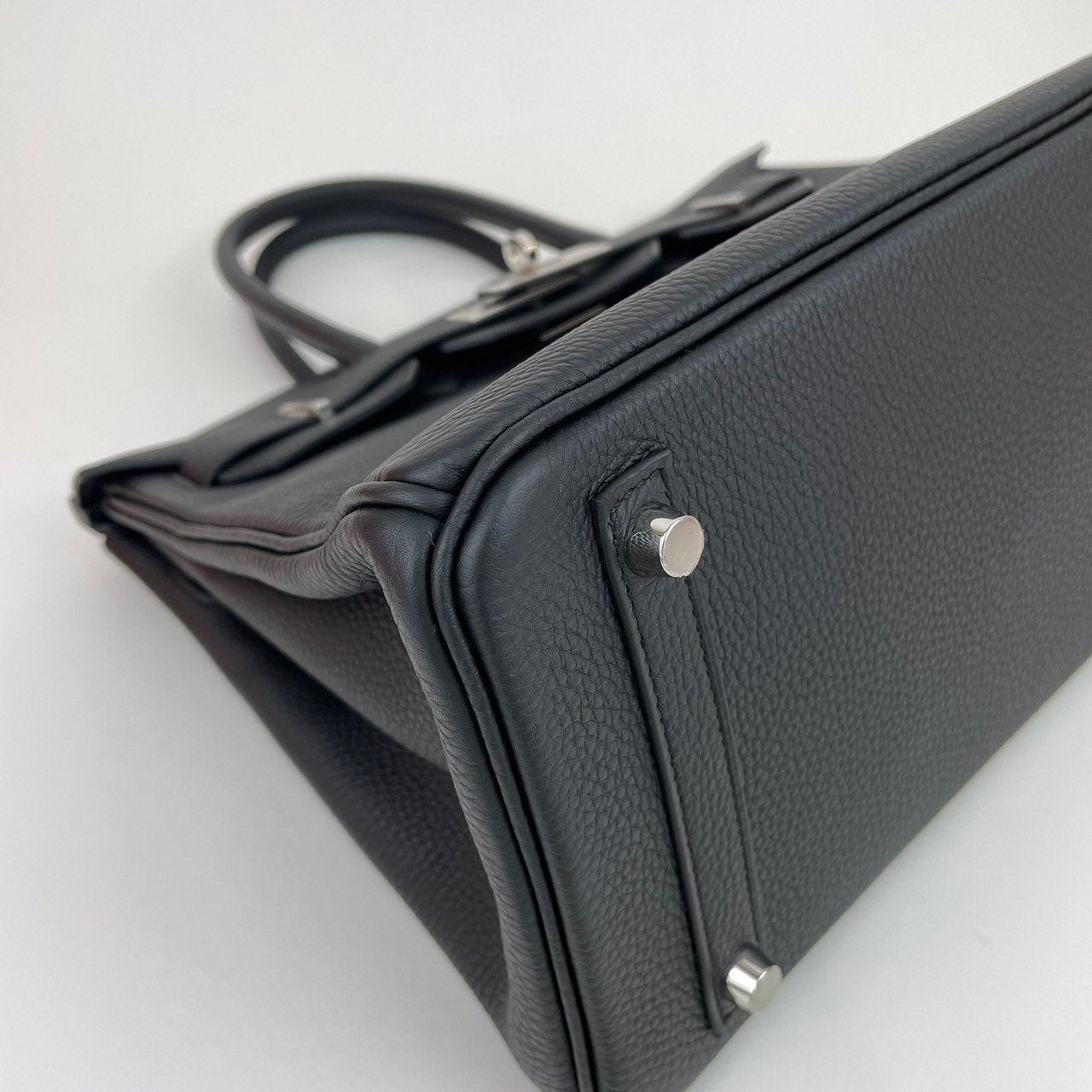 Birkin30 バーキン30 Noir ノワール Togo トゴ PHW シルバー金具 B刻