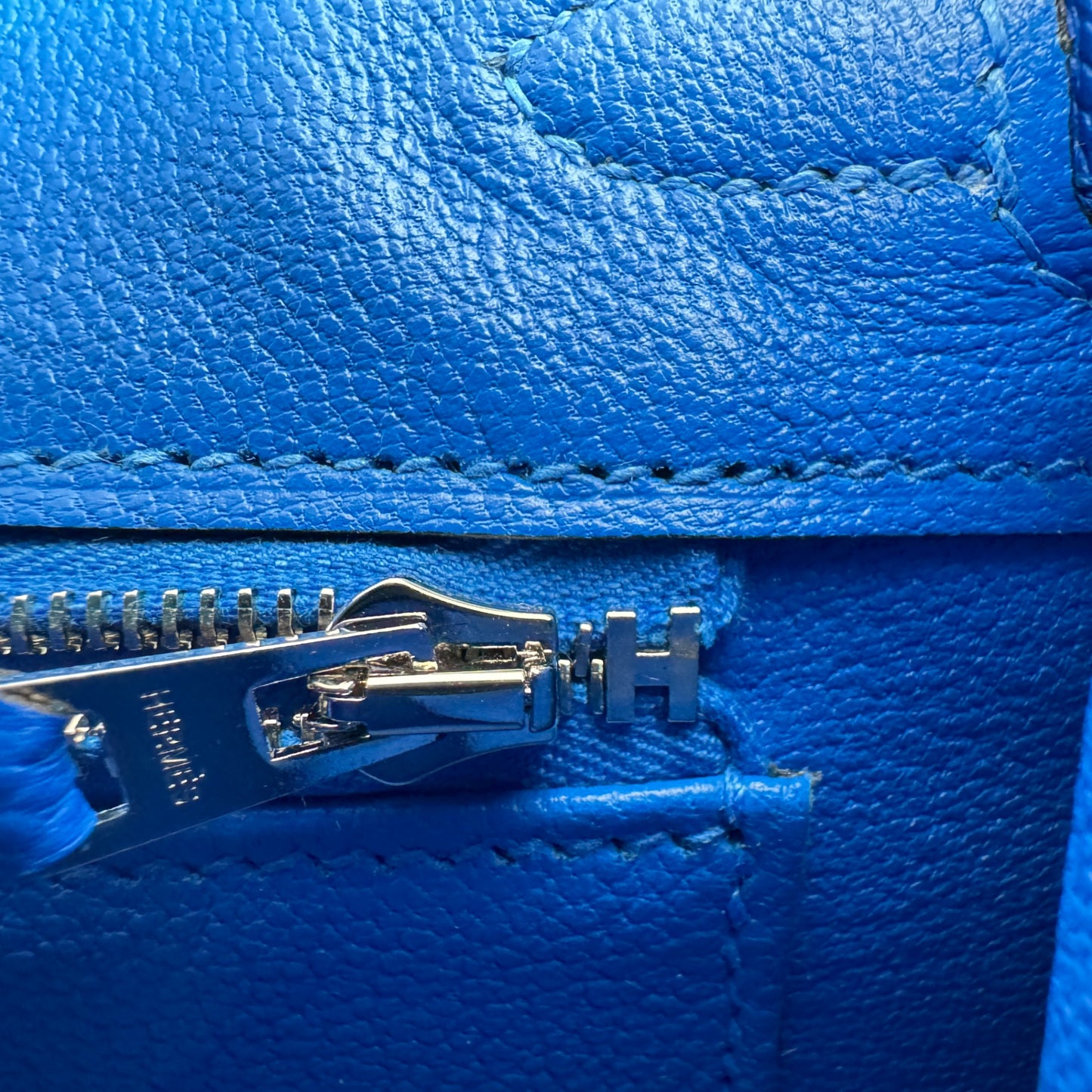 Hermès エルメス Birkin25 バーキン25 Stamp-K K刻印 Epsom エプソン Bleu hydra ブルーイドラ PHW シルバー金具