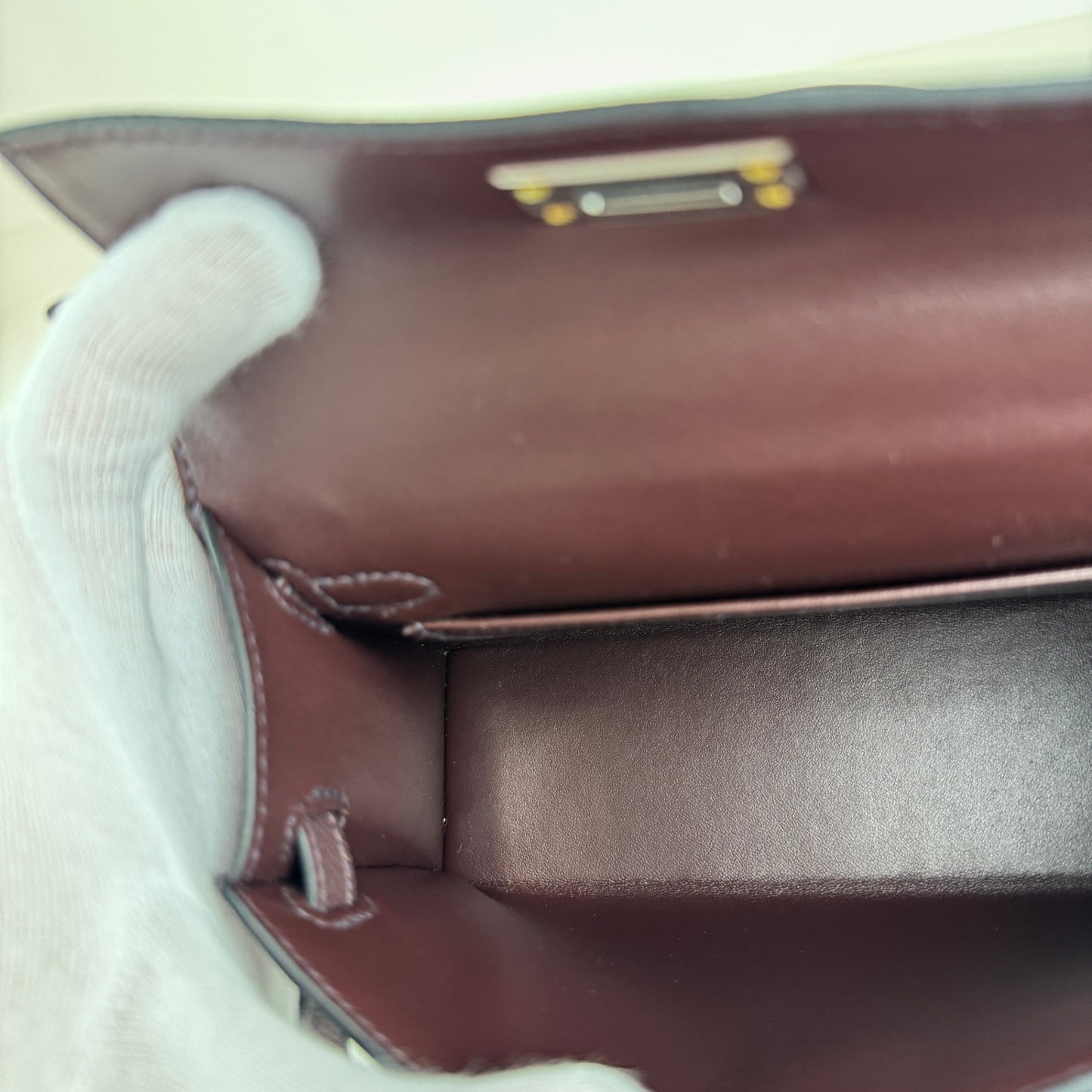 Hermès エルメス Mini kelly ミニケリー Stamp-W W刻印 Epsom エプソン Rouge sellier ルージュセリエ EHW エレクトラム金具