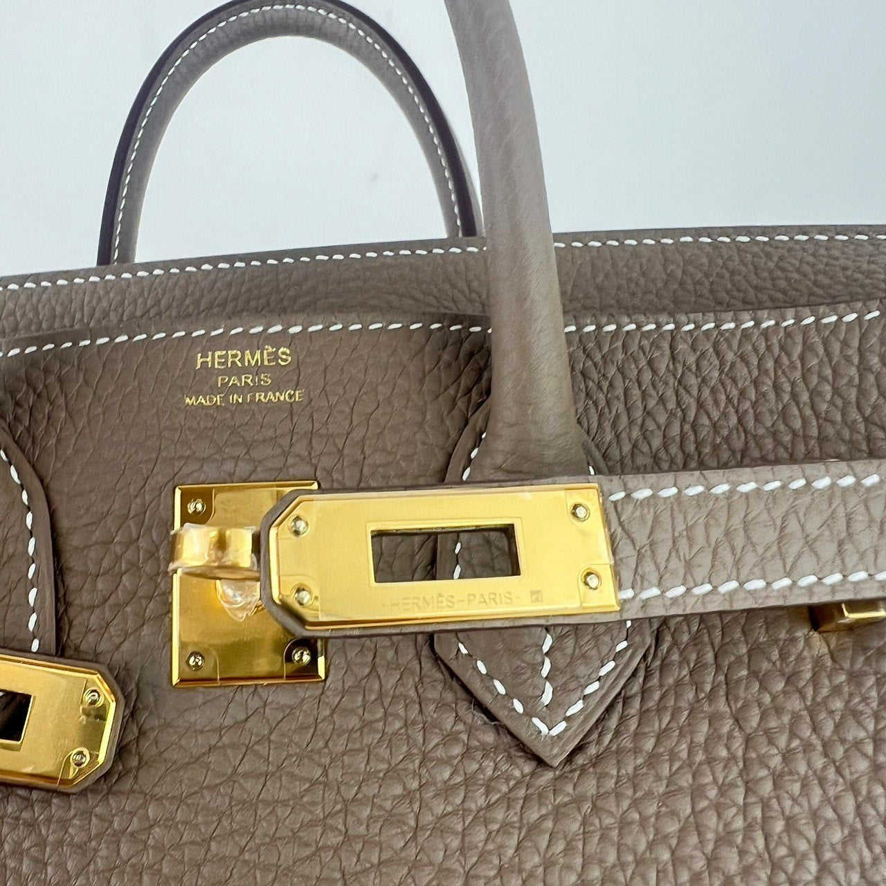 Birkin25 バーキン25 Etoupe エトープ Togo トゴ GHW ゴールド金具 Stamp-W W刻印