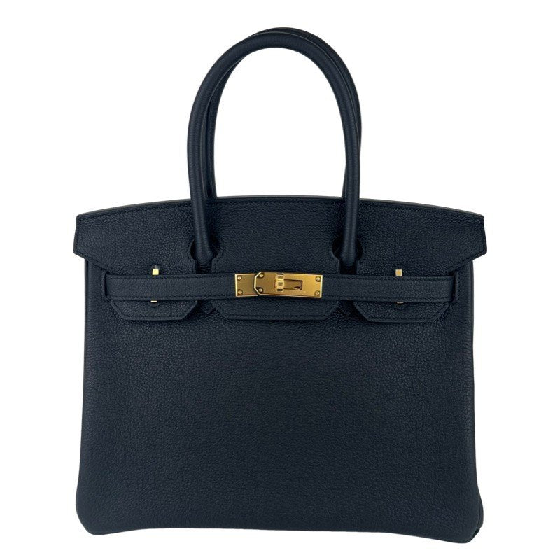 Birkin30 バーキン30 Black ブラック Togo トゴ GHW ゴールド金具 Stamp-W W刻印