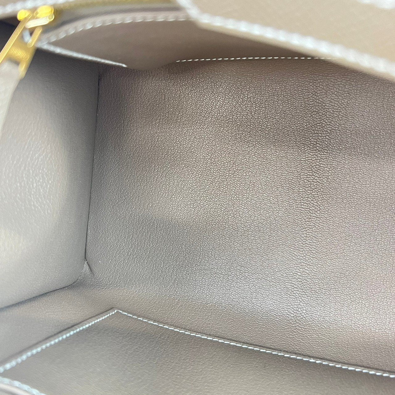 Birkin25 Sellier バーキン25セリエ Etoupe エトープ GHW ゴールド金具 Epsom エプソン Stamp-W W刻印 ハンドバッグ レディースバッグ