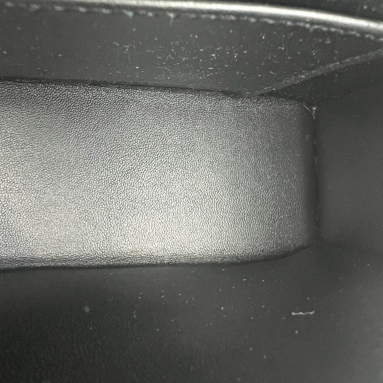 Mini kelly cloute ミニケリークローテ Black ブラック Box calf ボックスカーフ PHW シルバー金具 Stamp-B B刻印