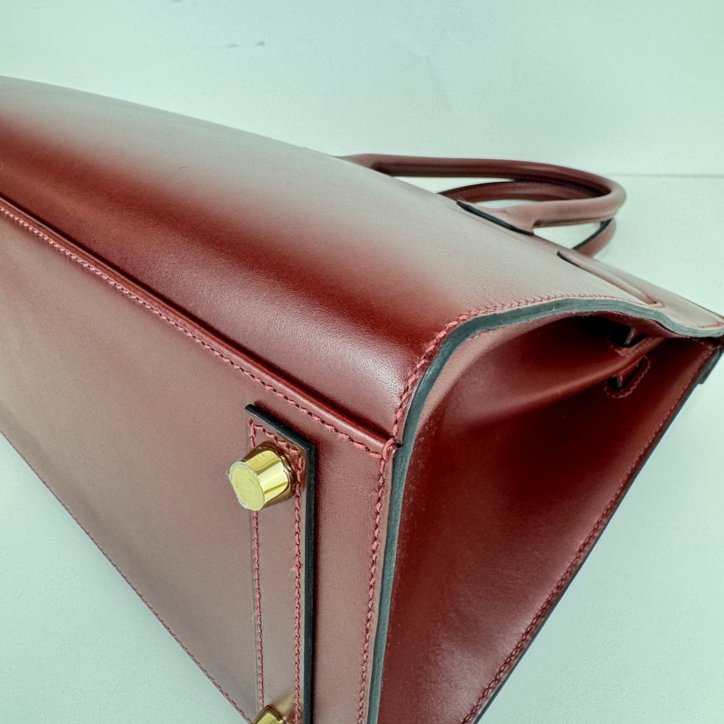 Birkin30 sellier バーキン30セリエ Stamp-K K刻印 Box calf ボックスカーフ Rouge H ルージュアッシュ GHW ゴールド金具