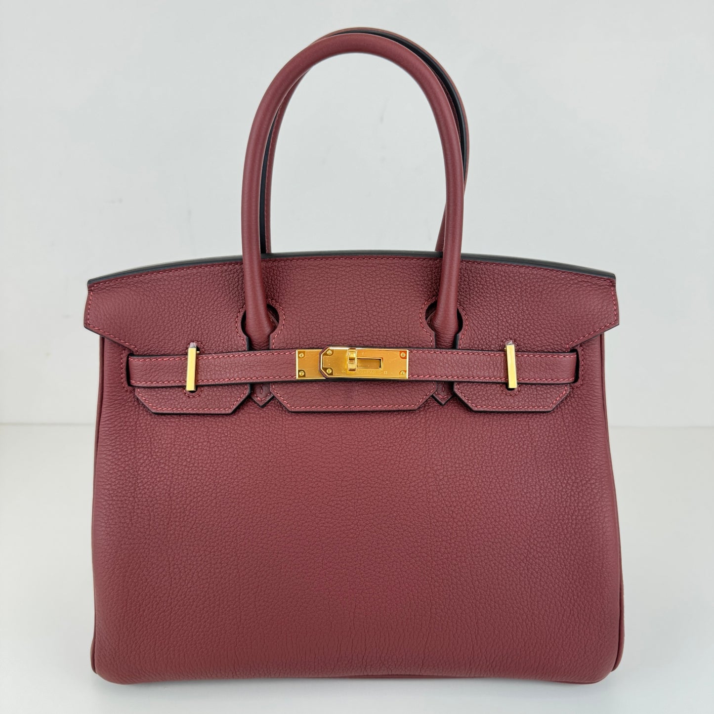 Birkin30 バーキン30 Rouge H ルージュアッシュ GHW ゴールド金具 Stamp-K K刻印 Togo トゴ