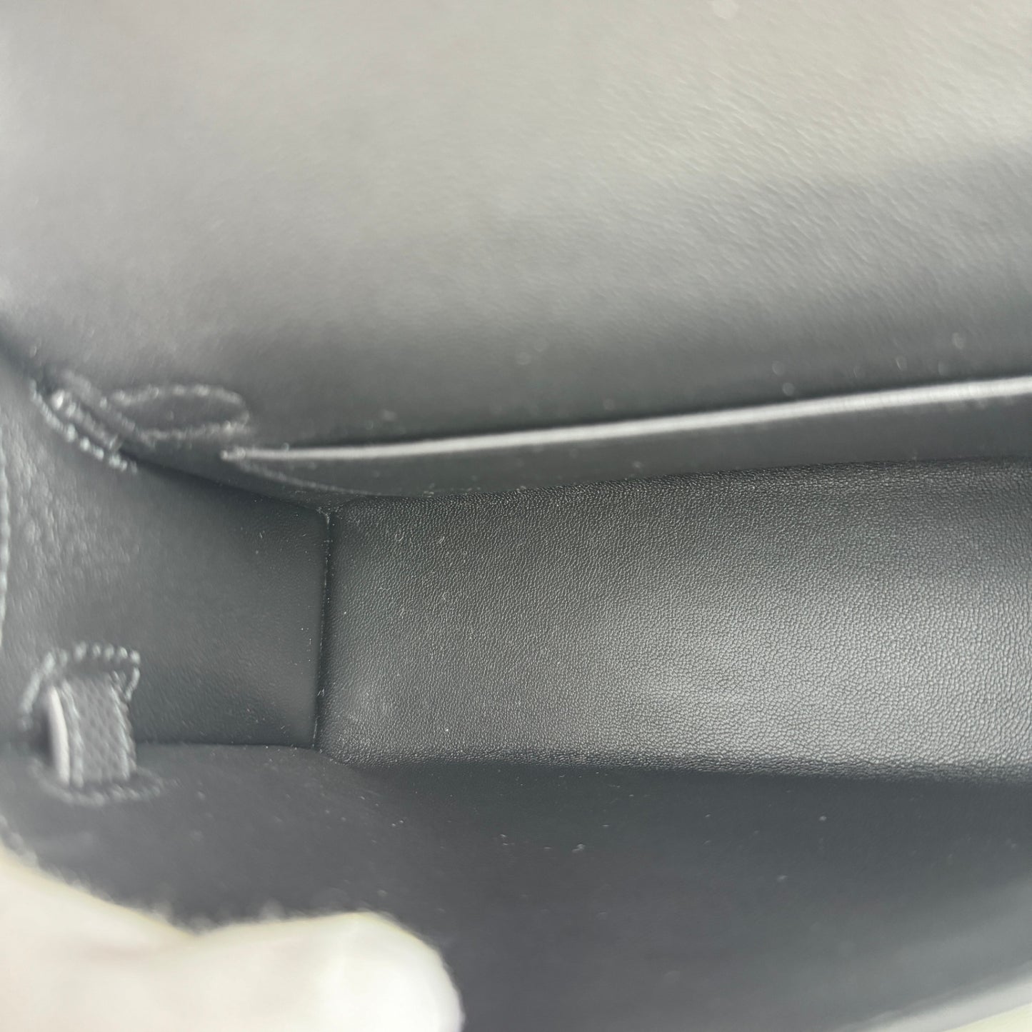 Mini kelly ミニケリー Black ブラック EHW エレクトラム金具 Stamp-K K刻 Epsom エプソン