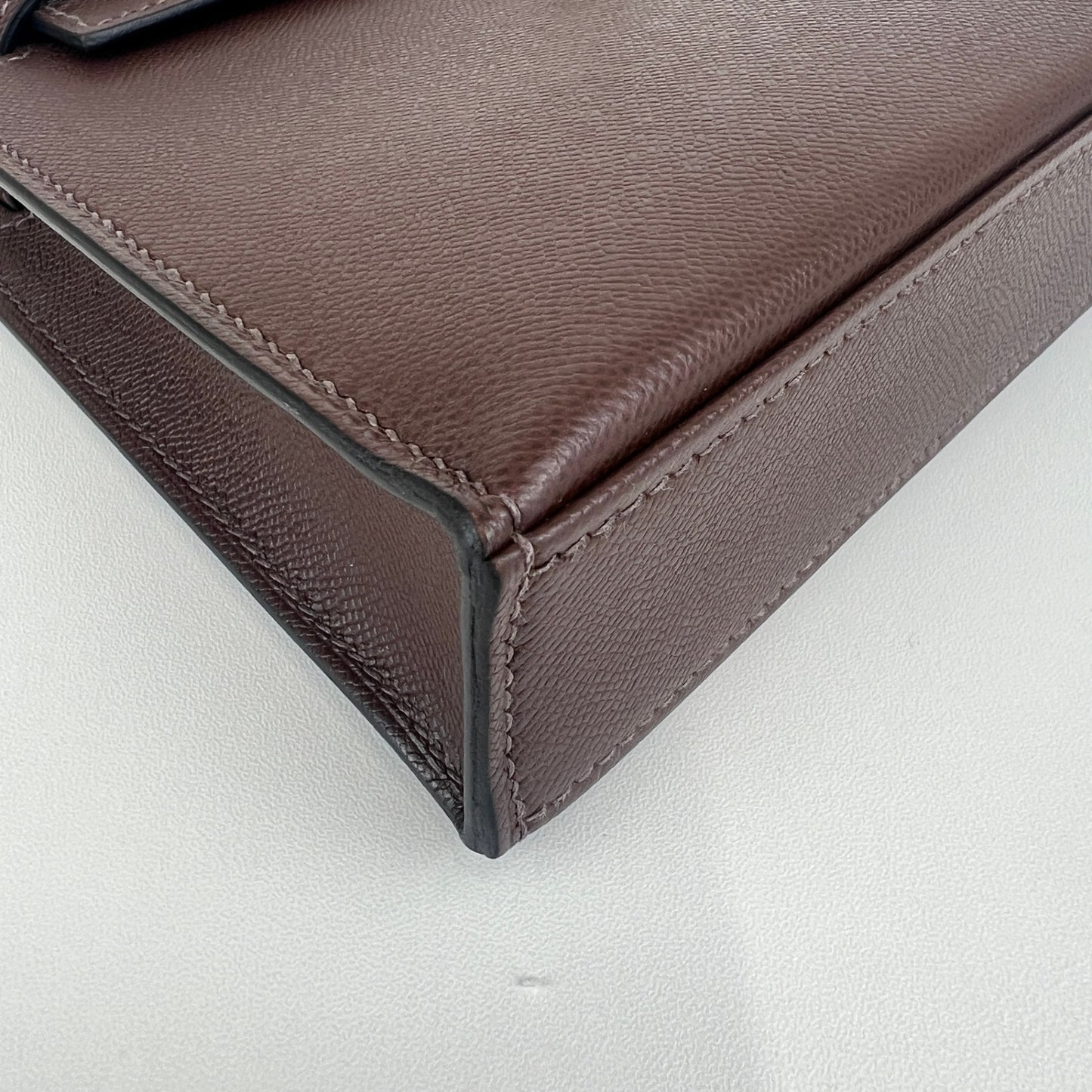 Hermès エルメス Kelly elan ケリーエラン Stamp-W W刻印 Madame マダム Havane ハバナ GHW ゴールド金具