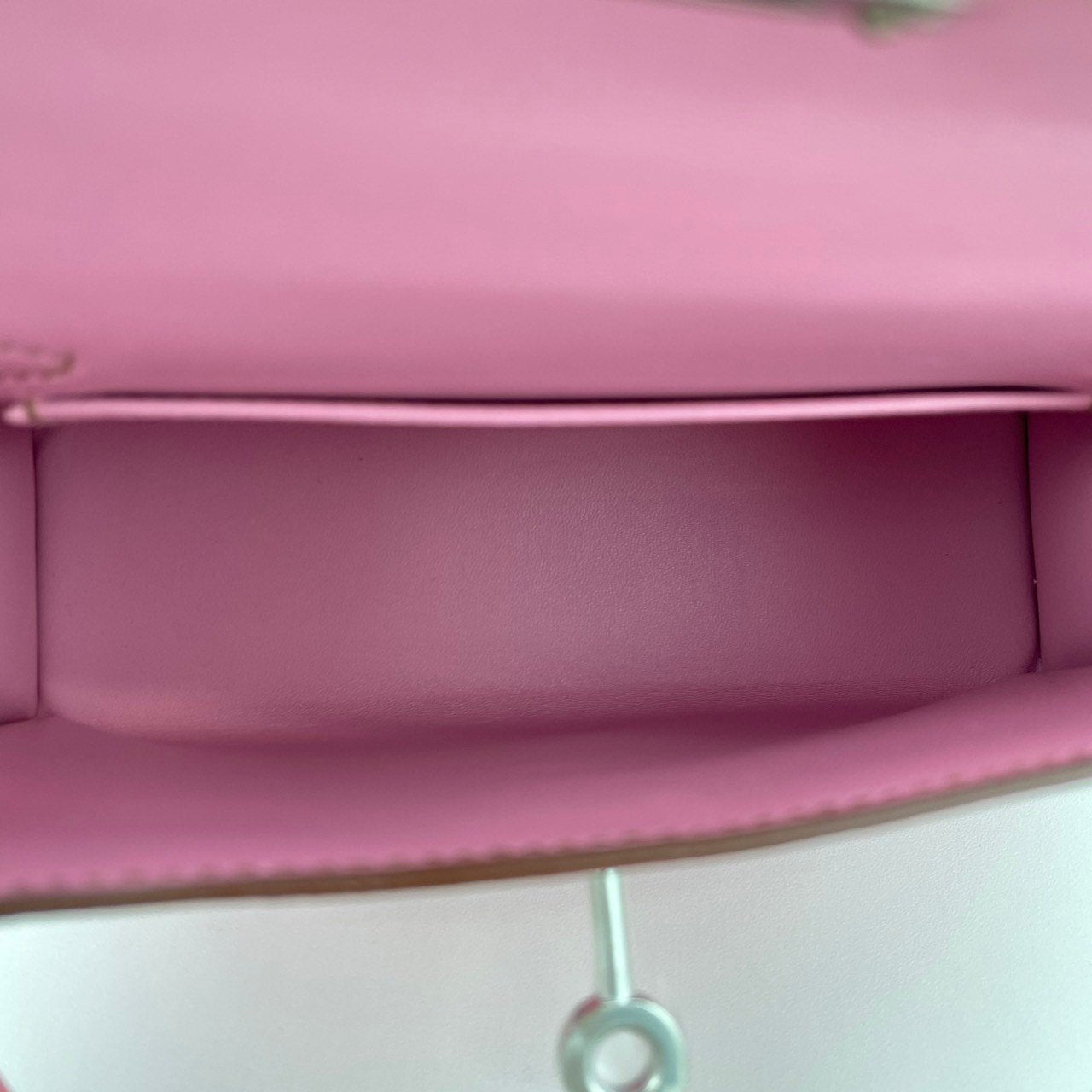 Mini kelly ミニケリー Bubblegum バブルガム Epsom エプソン PHW シルバー金具 Stamp-B B刻印