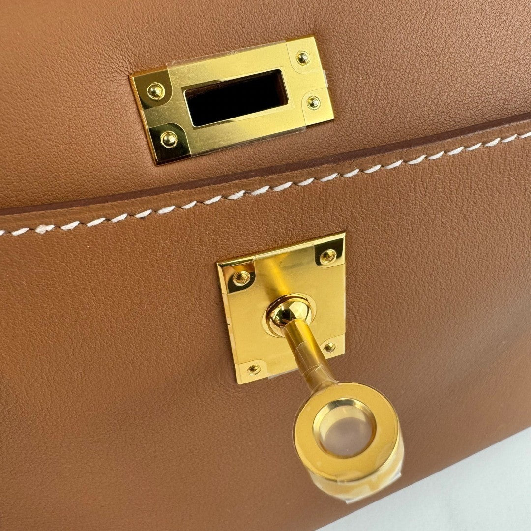 Pochette kelly ポシェットケリー Gold ゴールド W刻 Swift スウィフト