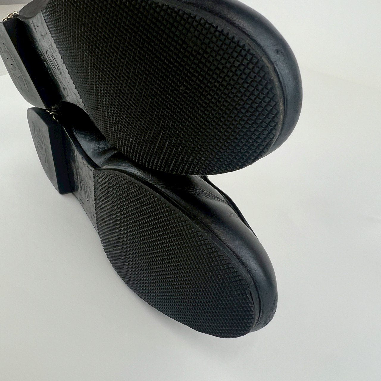 CHANEL シャネル ローファー ココマーク Black ブラック