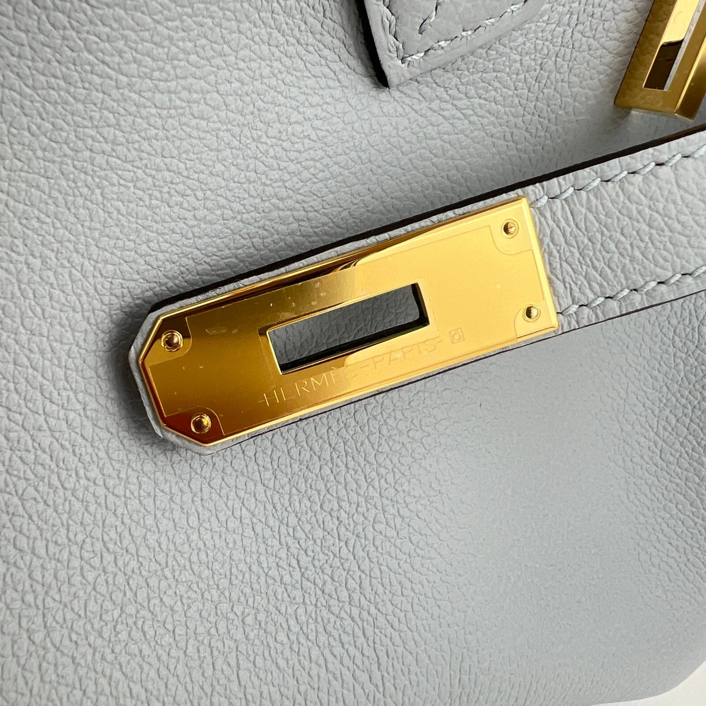 Shoulder Birkin29 ショルダーバーキン29 Blue glacier ブルーグラシエ Evercolor エバーカラー GHW ゴールド金具 Stamp-K K刻印
