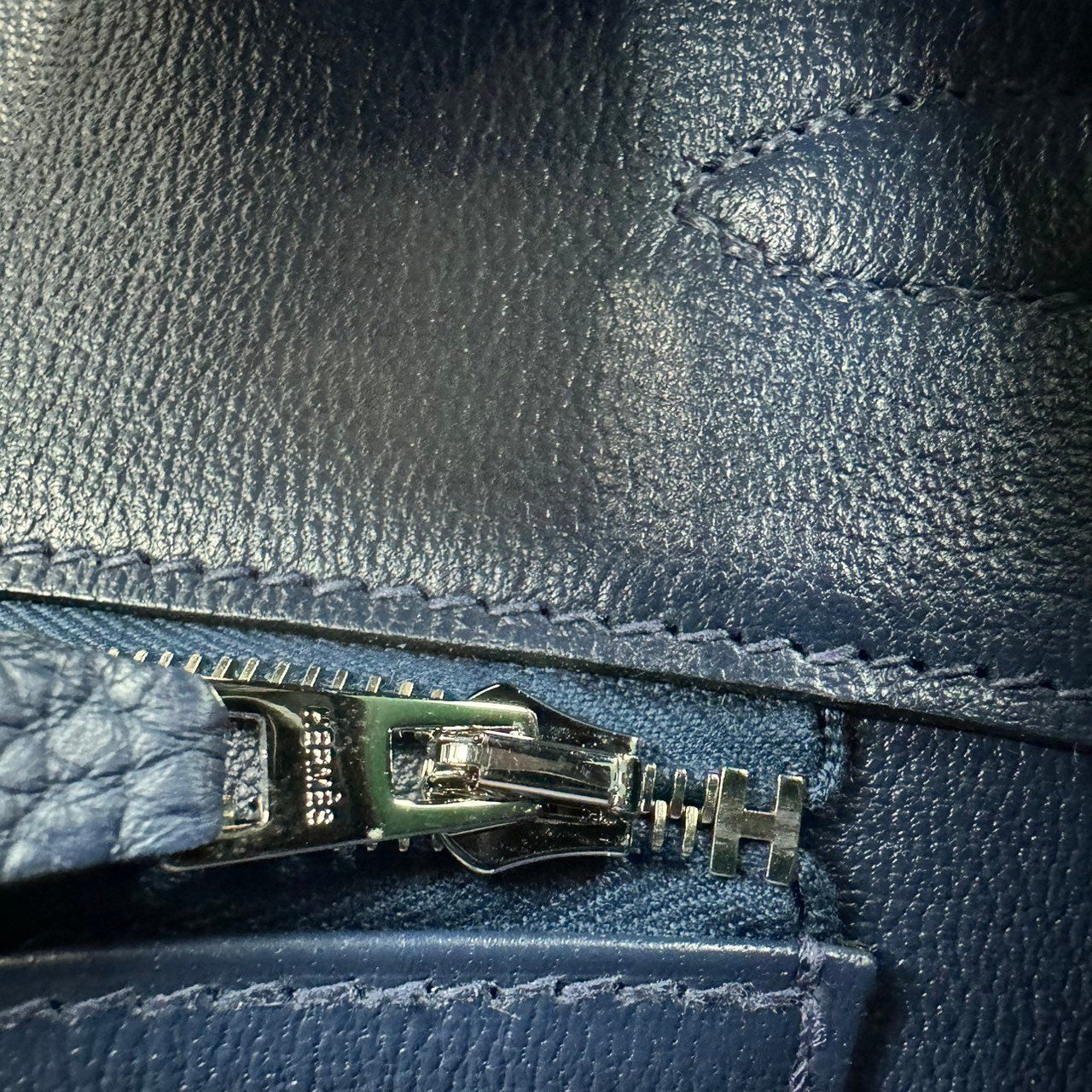 HERMES エルメス Birkin35 バーキン35 Blue navy ブルーネイビー PHW シルバー金具 Togo トゴ Stamp-B B刻印