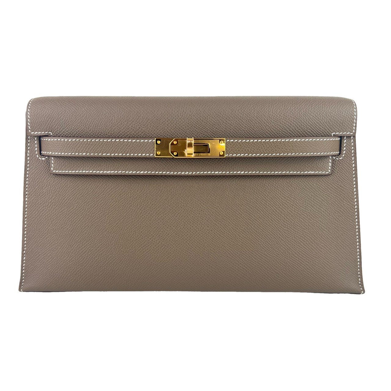 Kelly Elan ケリーエラン Etoupe エトープ GHW ゴールド金具 Epsom エプソン Stamp-W W刻印