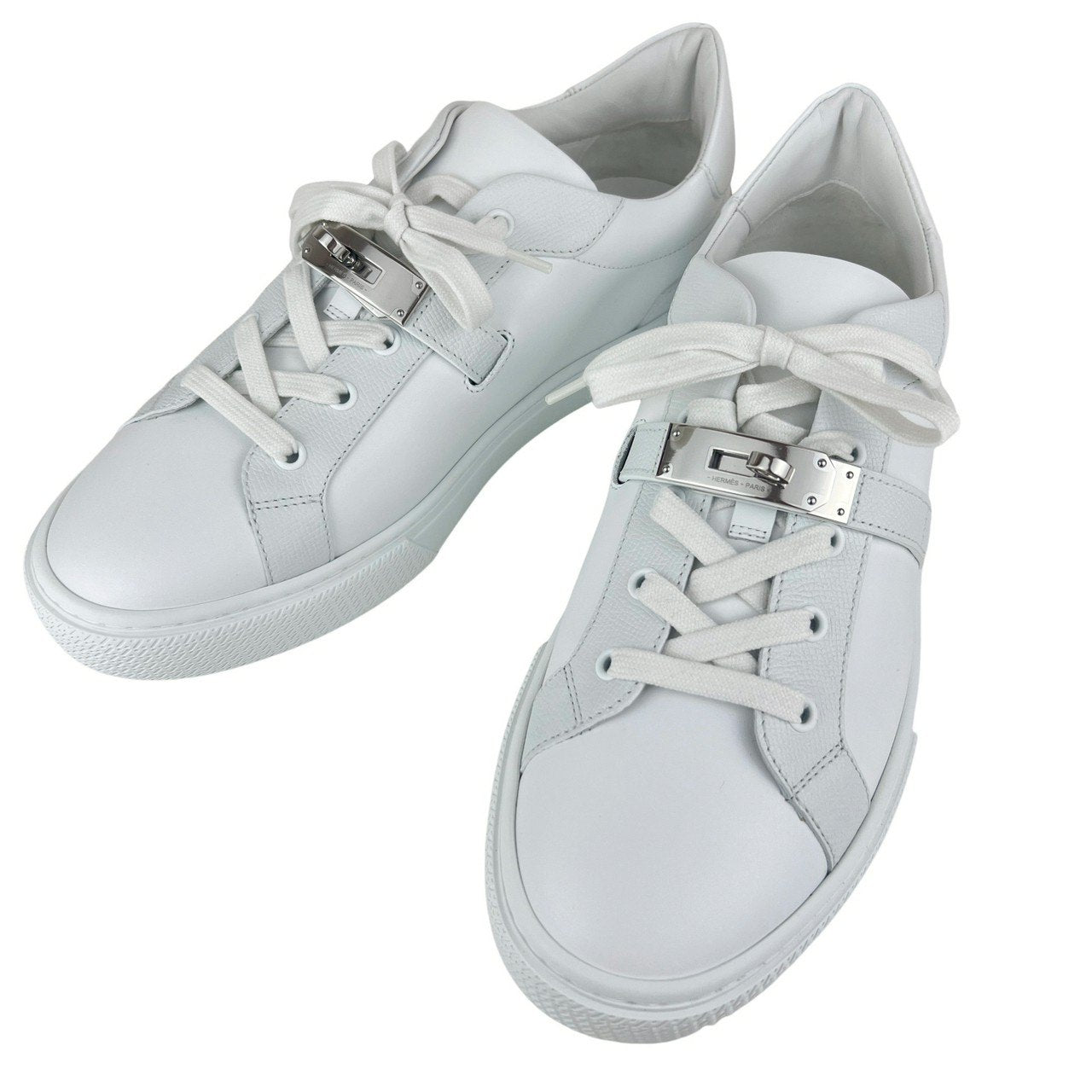 Sneaker DAY スニーカーデイ White ホワイト PHW シルバー金具 カーフスキン 42.5(26.5cm)