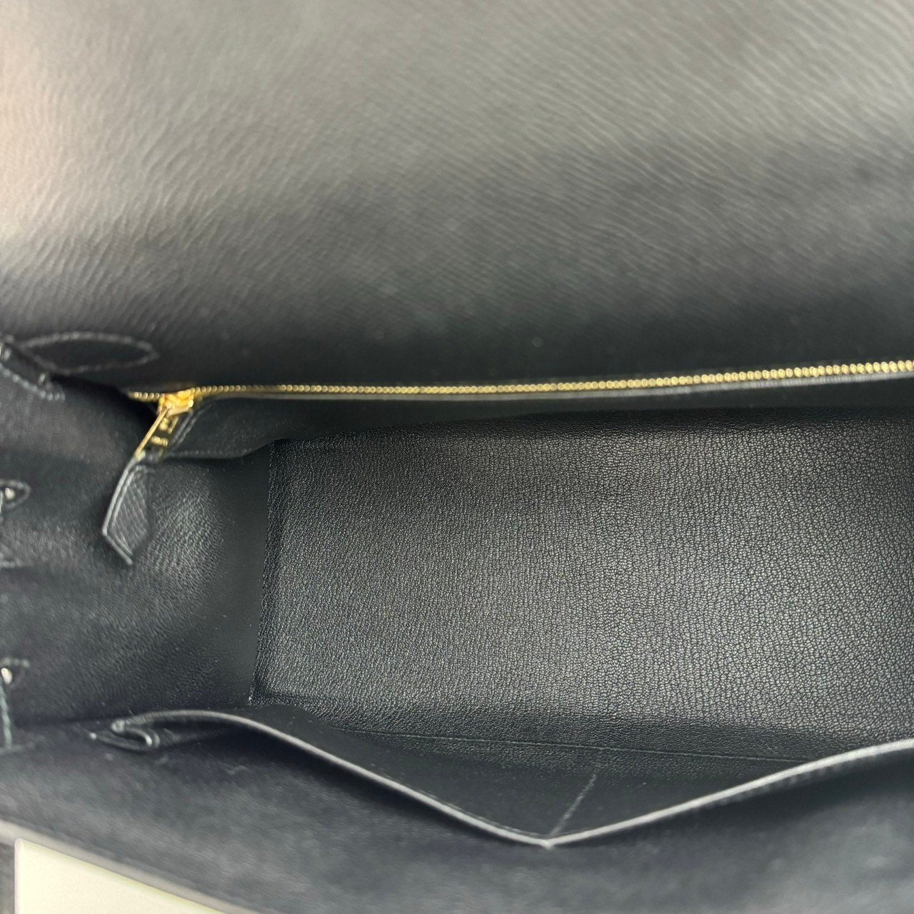 Kelly28 ケリー28 Black ブラック GHW ゴールド金具 Epsom エプソン Stamp-B B刻印