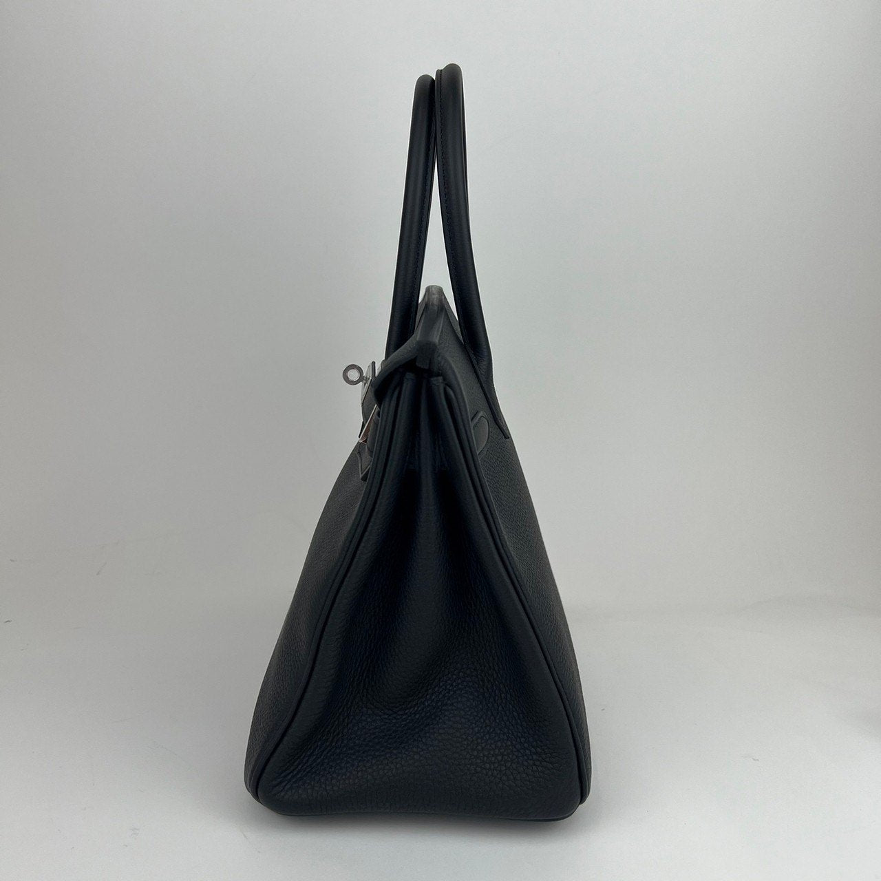 Birkin30 バーキン30 Noir ノワール Togo トゴ PHW シルバー金具 B刻