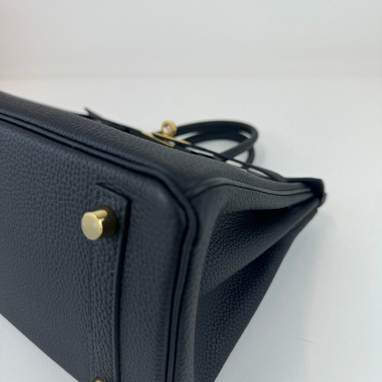 新品未使用 HERMES エルメス Birkin25 バーキン25 Black ブラック Togo トゴ GHW ゴールド金具 B刻