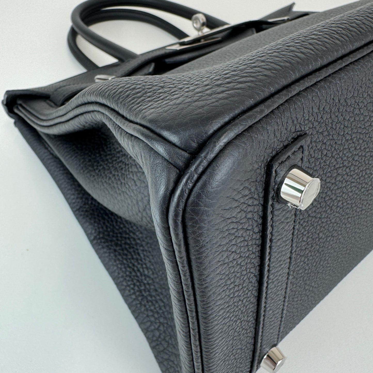 Birkin30 バーキン30 Stamp-W W刻印 Togo トゴ Black ブラック PHW シルバー金具